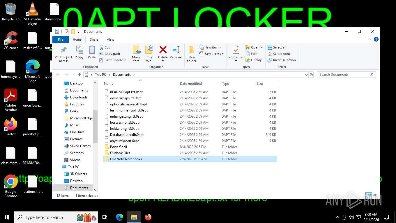Analysis 6BE2-1B07-2D14-0APT-KEY.exe (MD5 ...