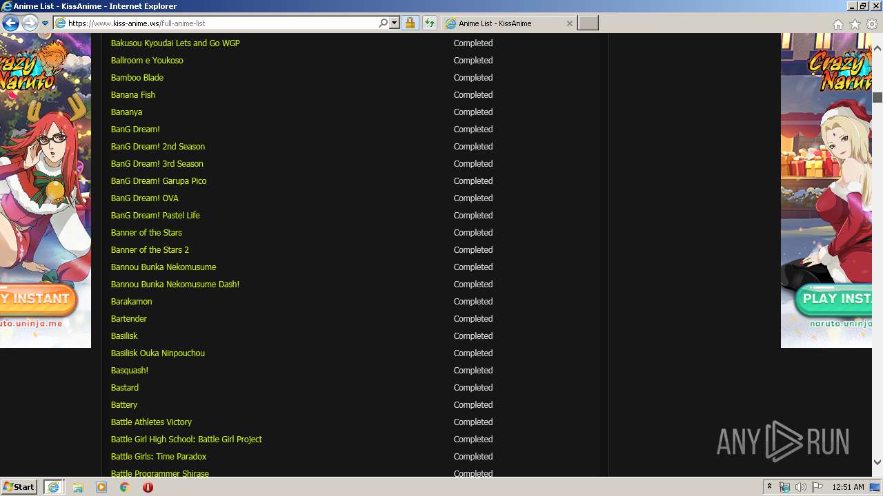 Https Www Kiss Anime Ws Any Run Free Malware Sandbox Online