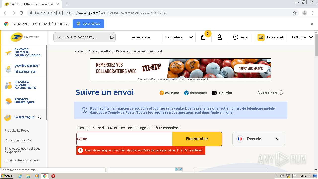 Aide en ligne Laposte.fr