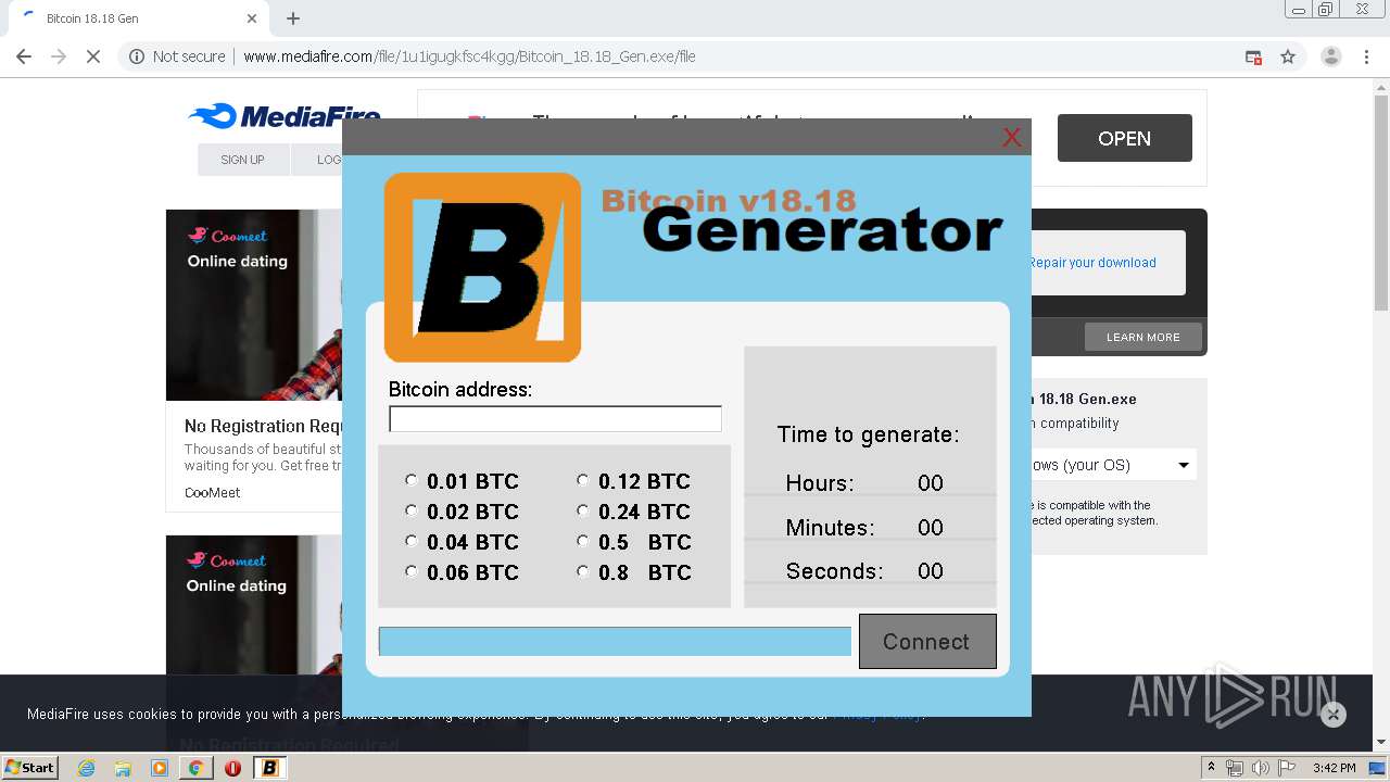 Malware analysis https://uptodownapk.net/bitcoin-generator-software  Malicious activity | ANY.RUN - Malware Sandbox Online