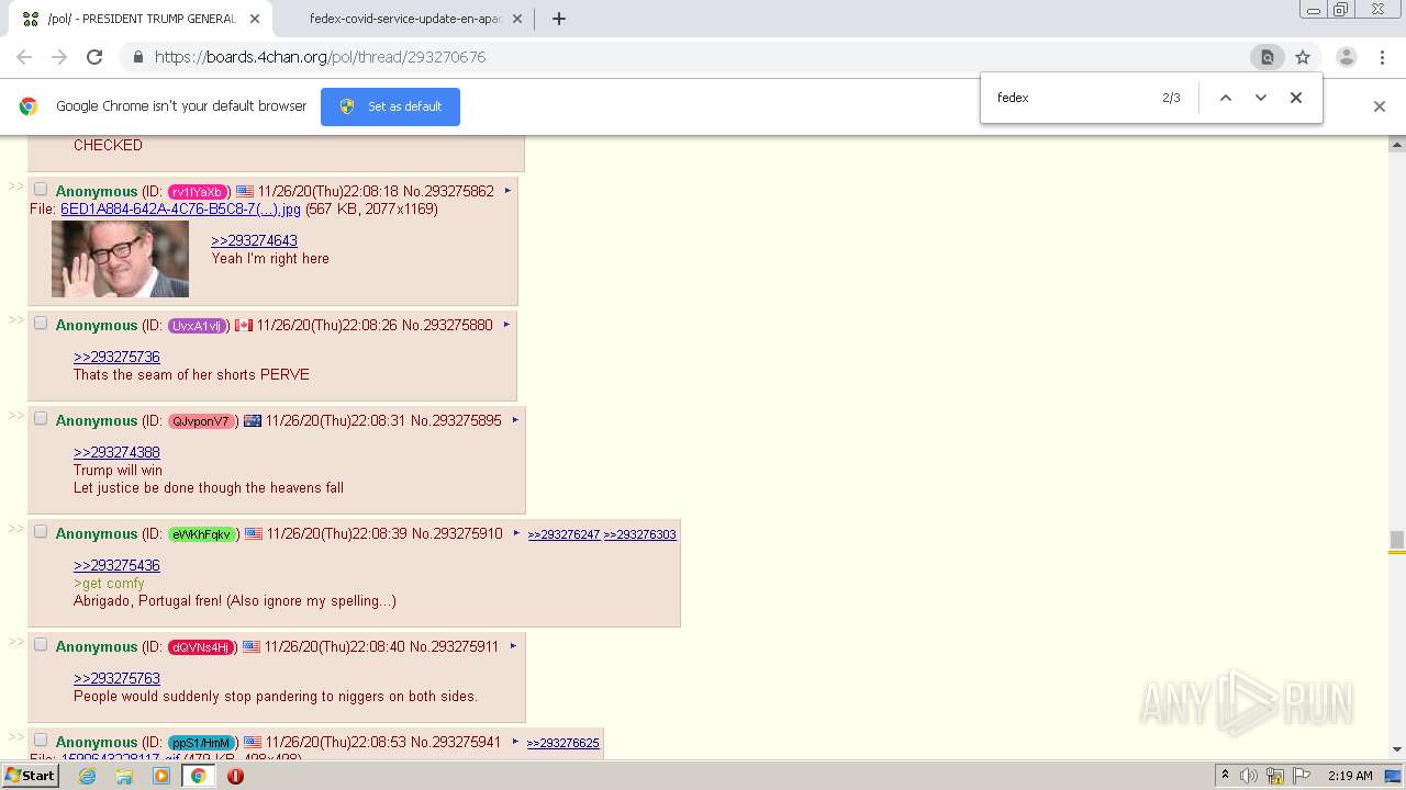 https://boards.4chan.org/pol/thread/293270676 | ANY.RUN - Free Malware