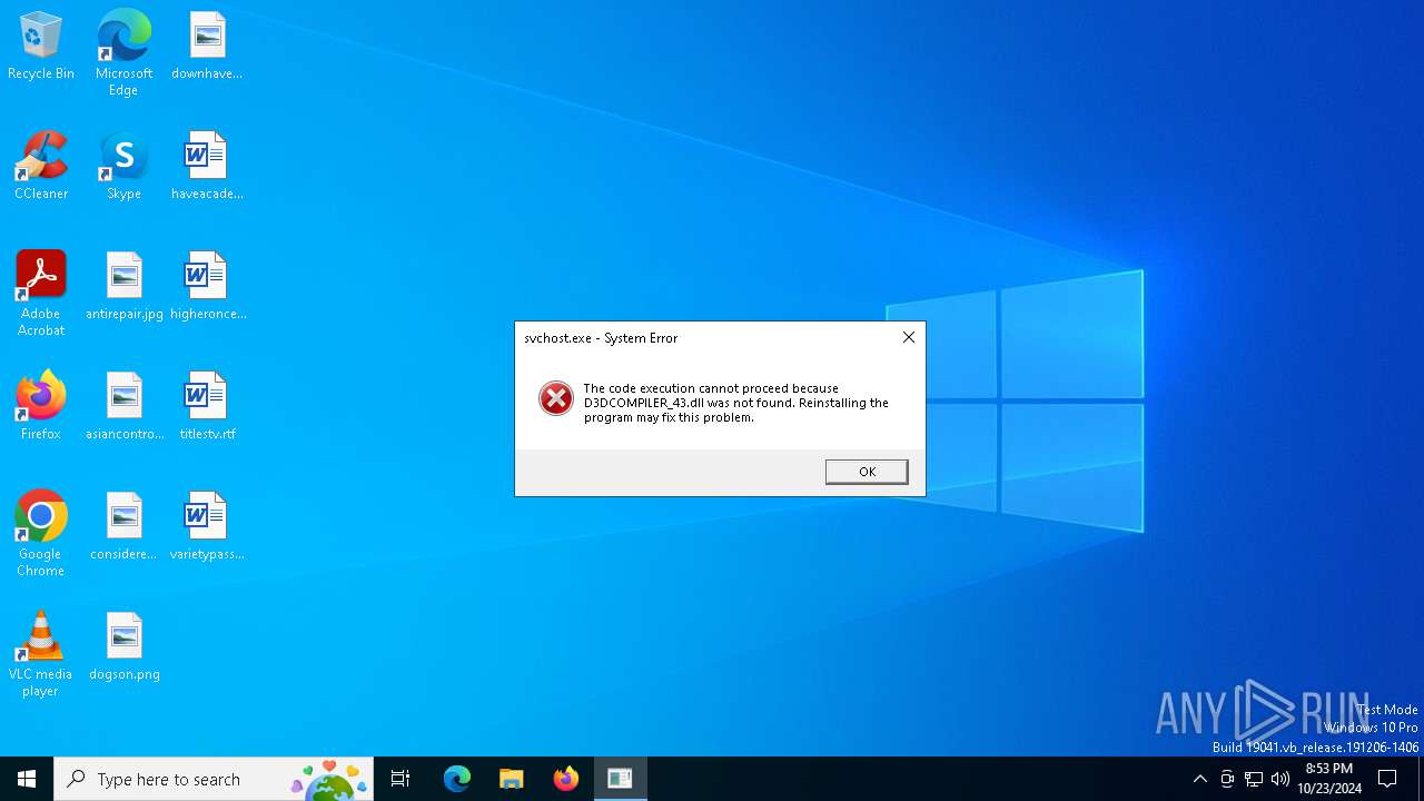 Malware Analysis SharkHack exe Malicious Activity ANY RUN Malware 