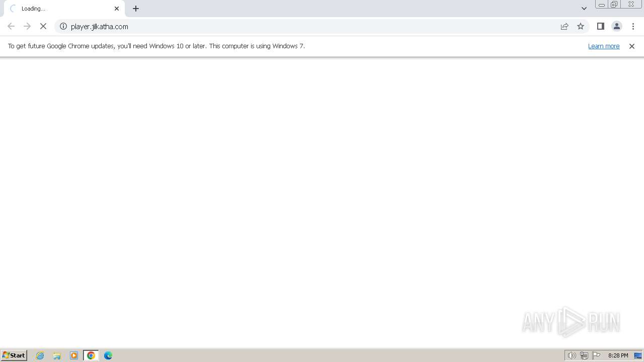 Malware analysis player.jilkatha.com Malicious activity | ANY.RUN  - Malware Sandbox Online