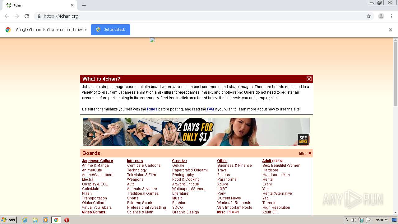 Malware analysis https://4chan.org/ Malicious activity | ANY.RUN - Malware  Sandbox Online