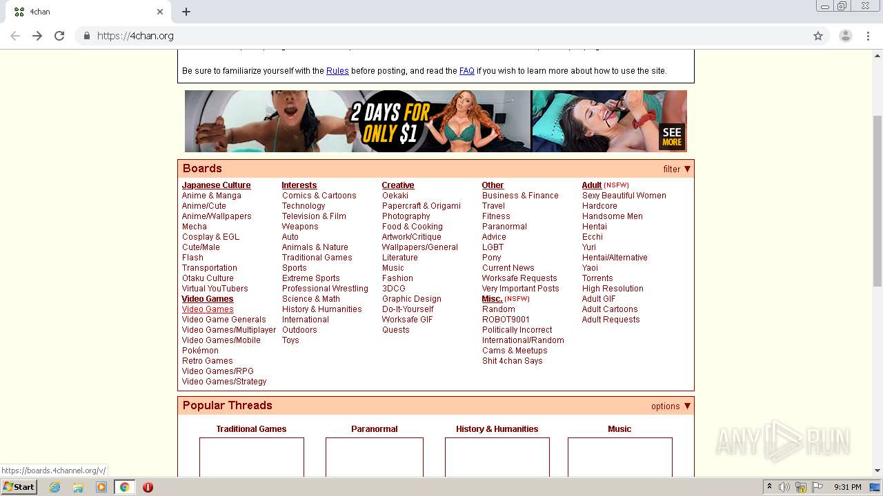 Malware analysis https://4chan.org/ Malicious activity | ANY.RUN - Malware  Sandbox Online