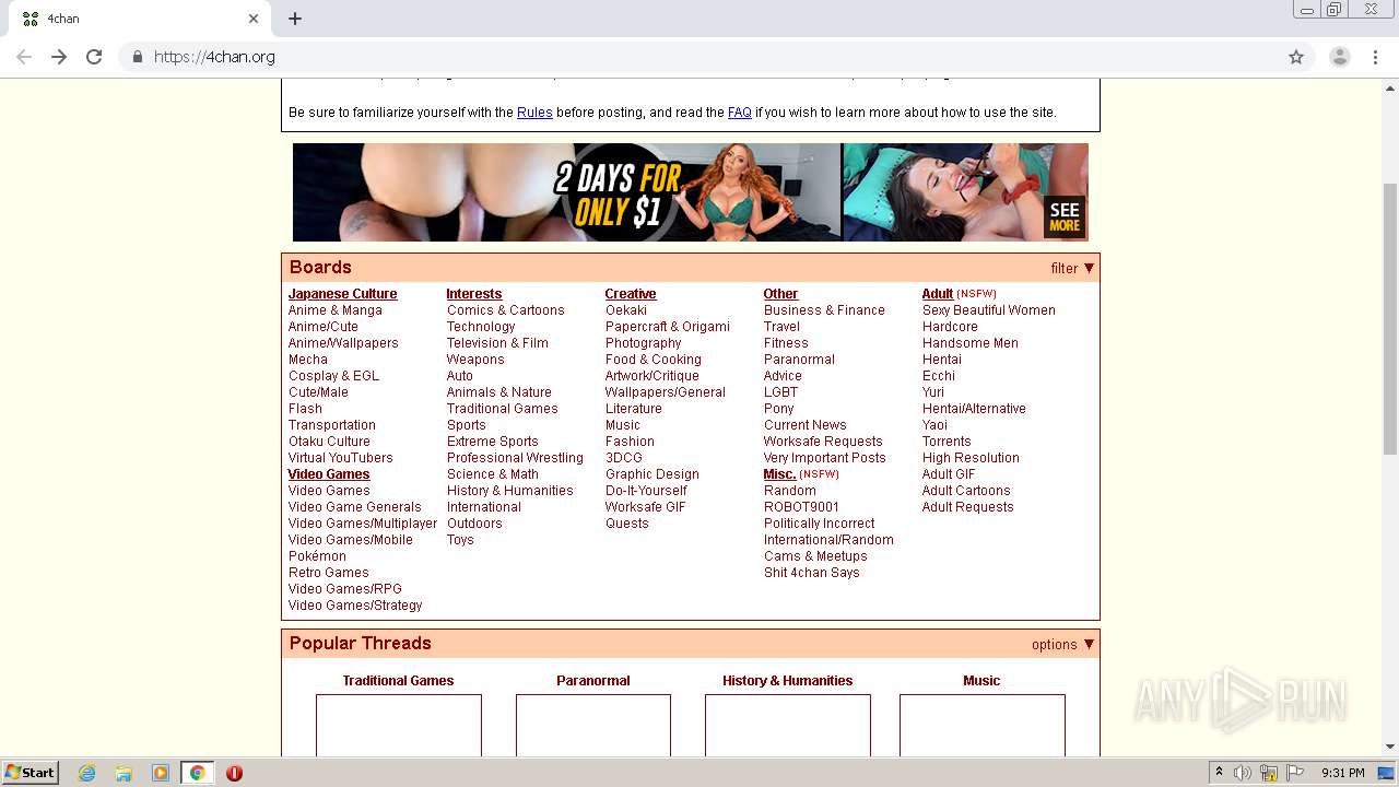 Malware analysis https://4chan.org/ Malicious activity | ANY.RUN - Malware  Sandbox Online