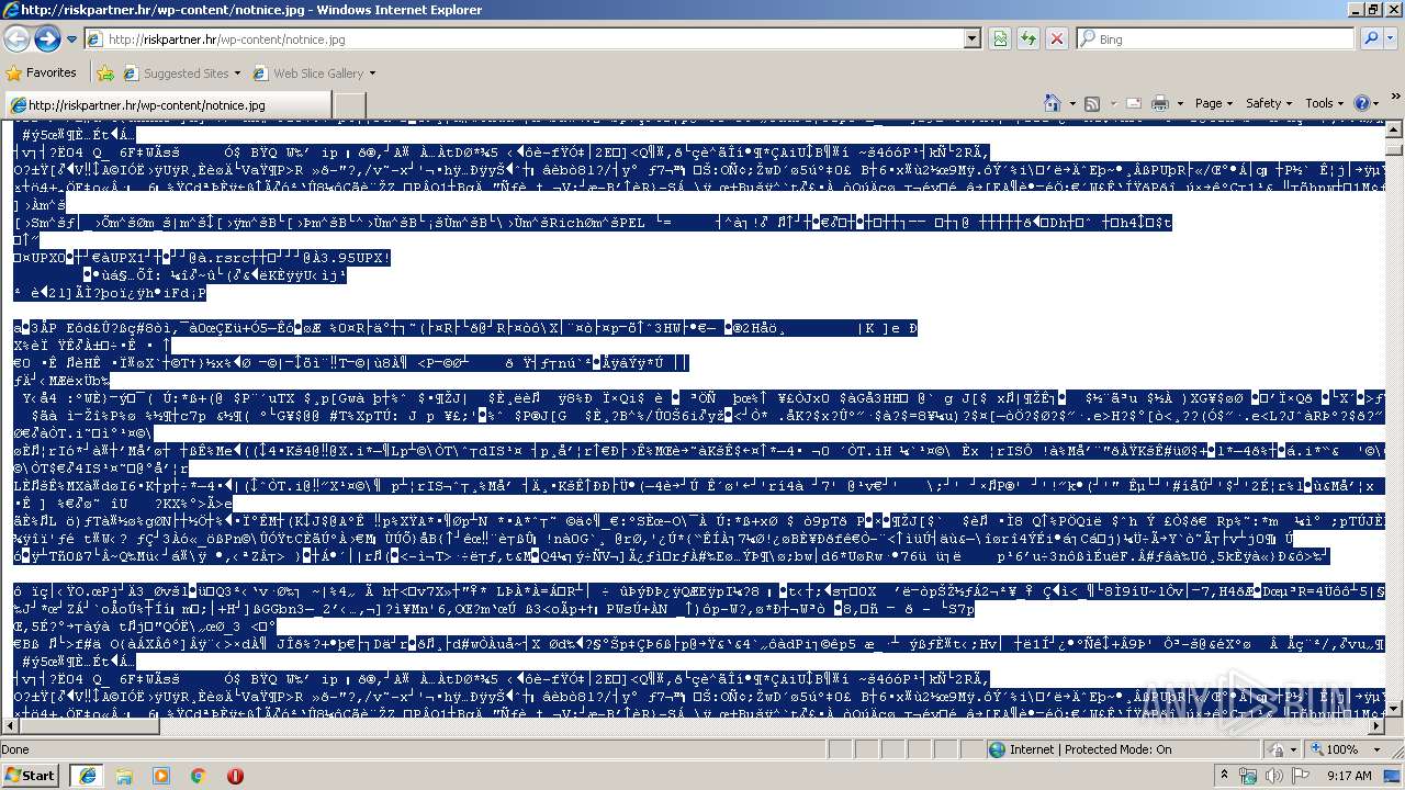 Http Riskpartner Hr Wp Content Notnice Jpg Any Run Free Malware Sandbox Online