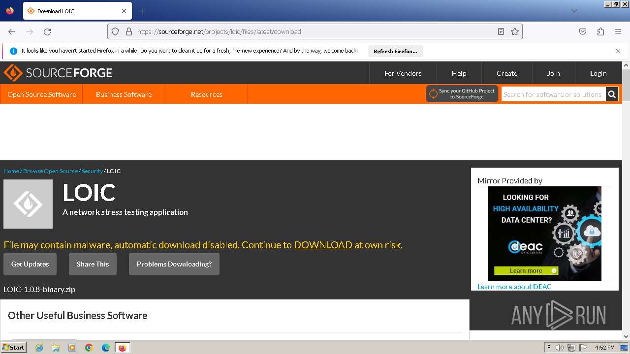 Malware Analysis Malicious.