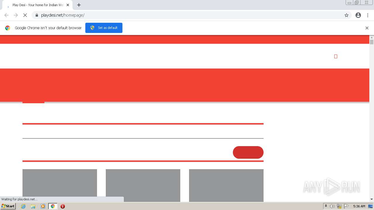 Malware analysis playdesi.nethomepage Malicious activity |  ANY.RUN - Malware Sandbox Online