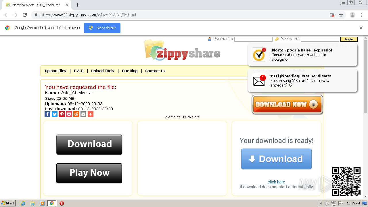 download large files from zippyshare