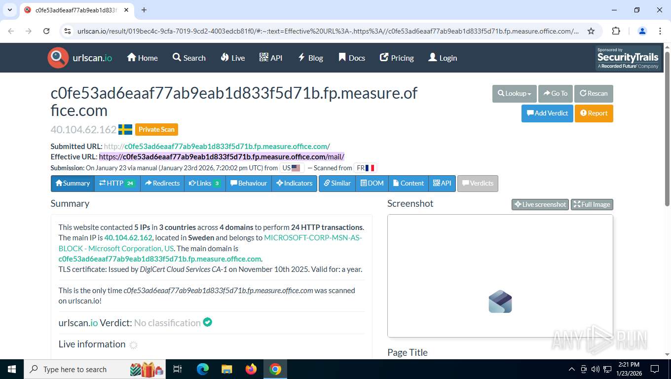 Malware analysis https://urlscan.io/result/019bec4c-9cfa-7019-9cd2 ...