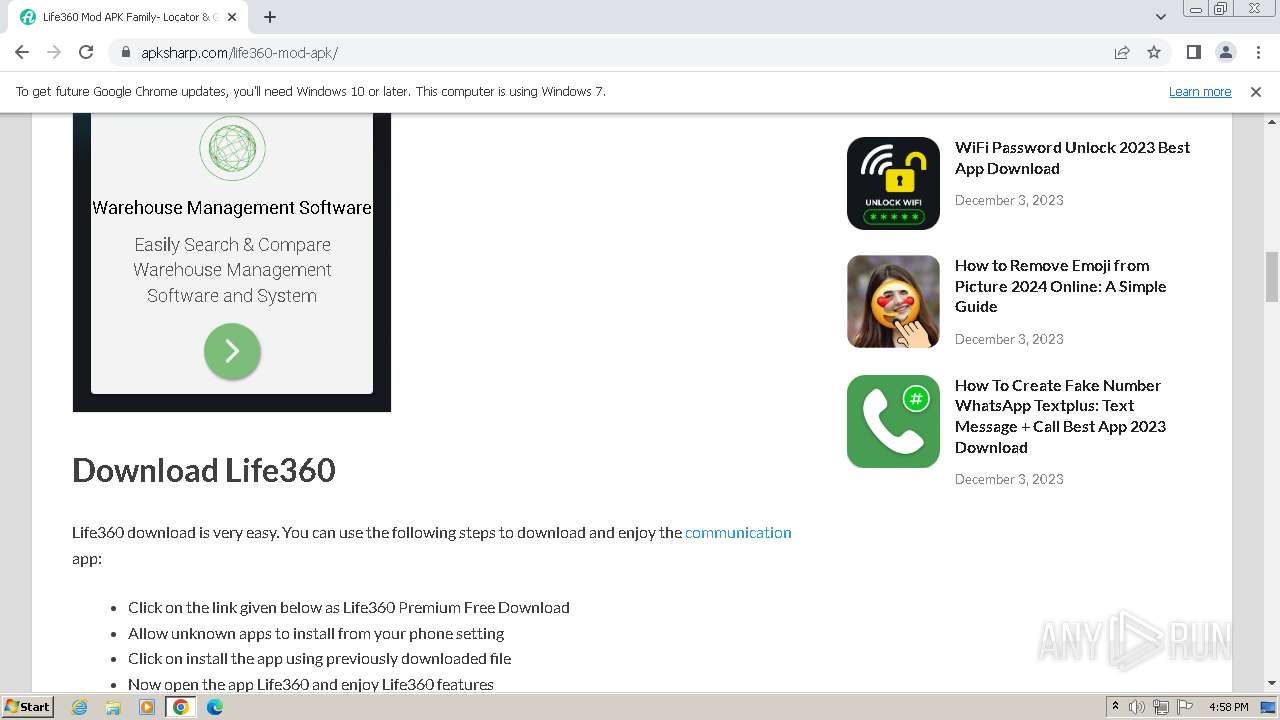 screenshot