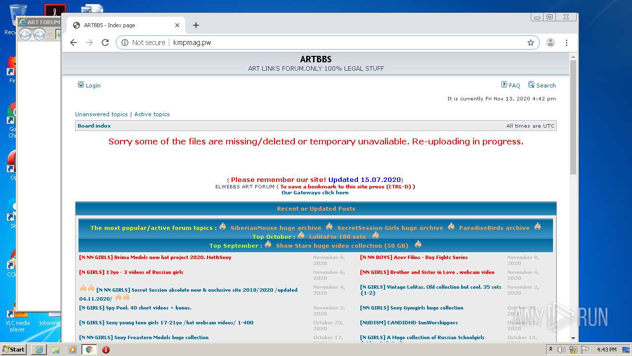 Malware analysis index.html Malicious activity | ANY.RUN - Malware ...