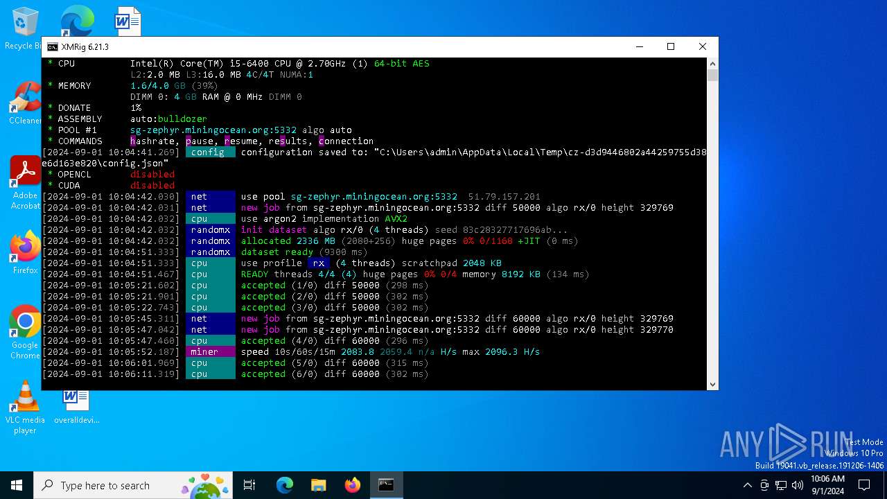 user_333b5c04ページ Malware analysis d3d9446802a44259755d38e6d163e820.zip Malicious