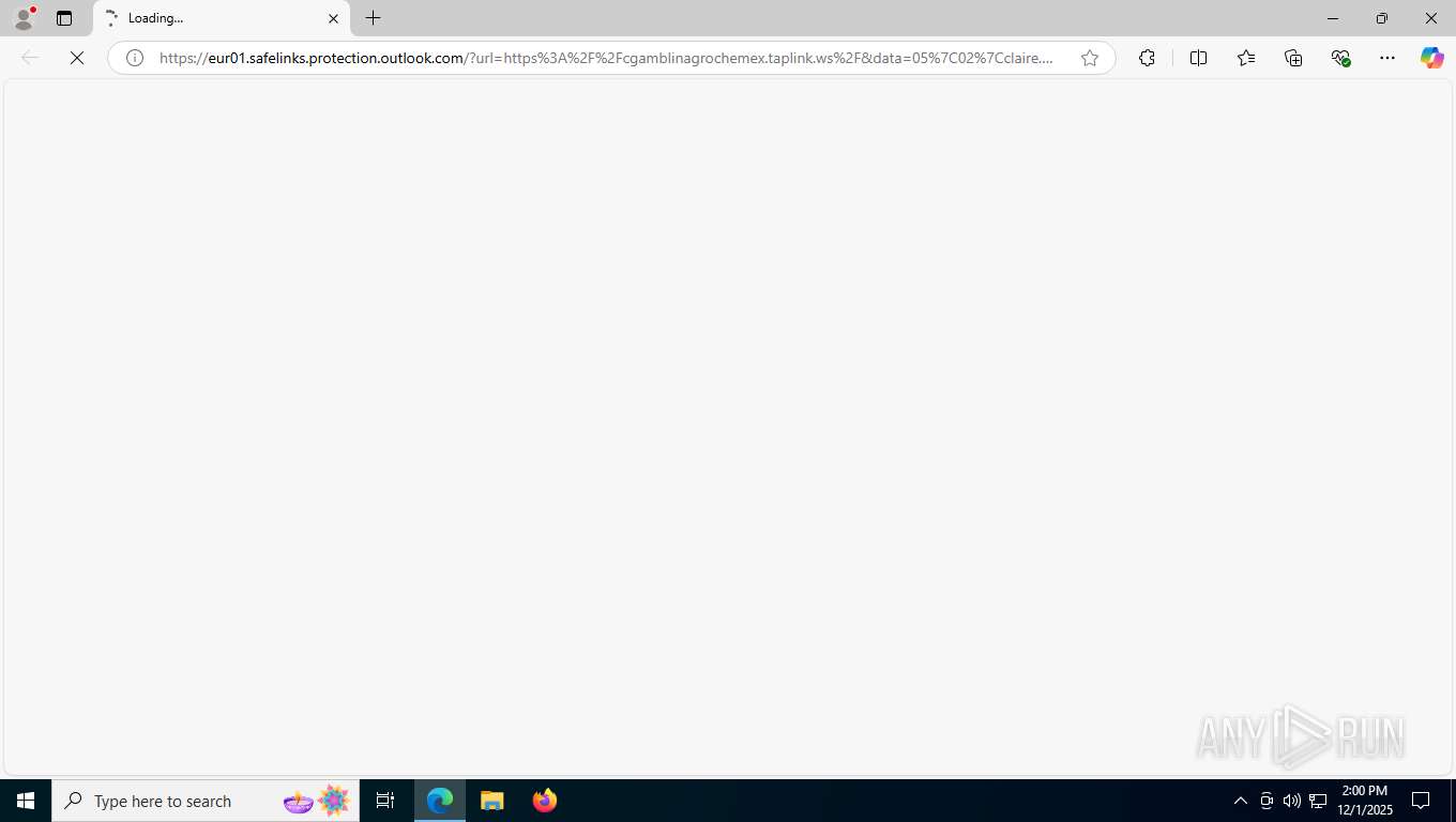 Malware analysis https://eur01.safelinks.protection.outlook.com/?url ...