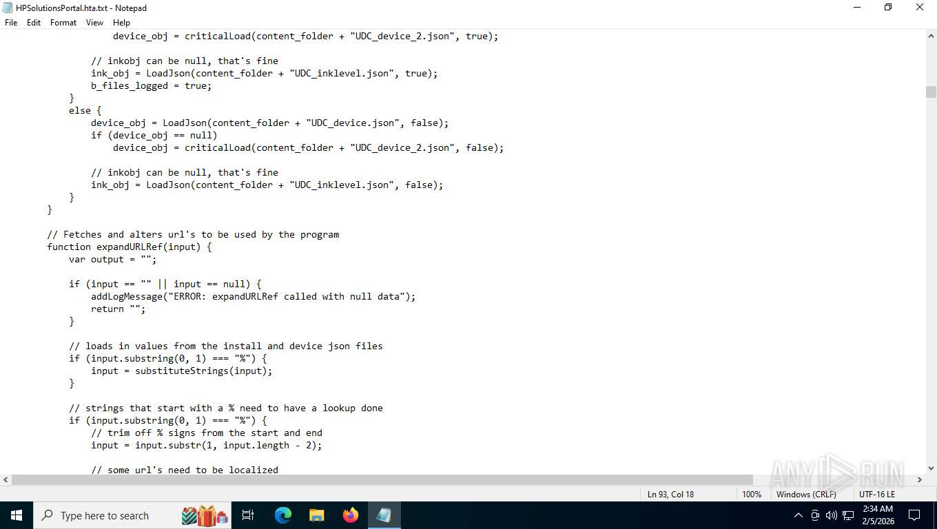 python - the terminal process... Analysis HPSolutionsPortal.hta (MD5: 7B4117E3C483259B50C6CF96C206C8AE ...