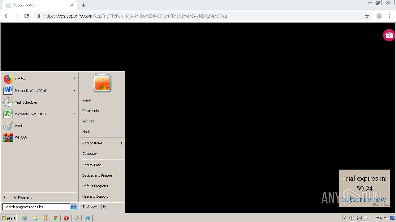 Malware analysis https://vps.apponfly.com/Error?autostart 