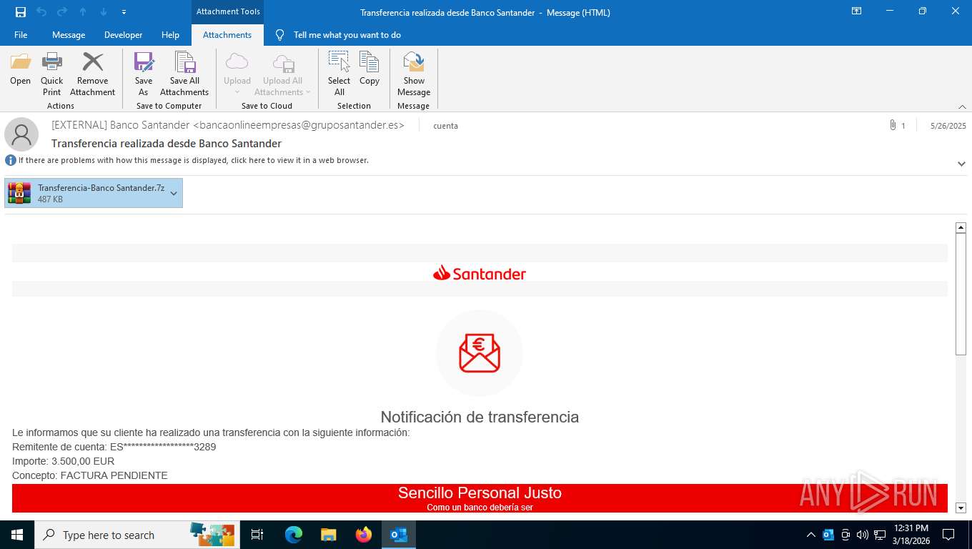 Malware analysis demo-sample.msg Malicious activity | ANY.RUN - Malware ...
