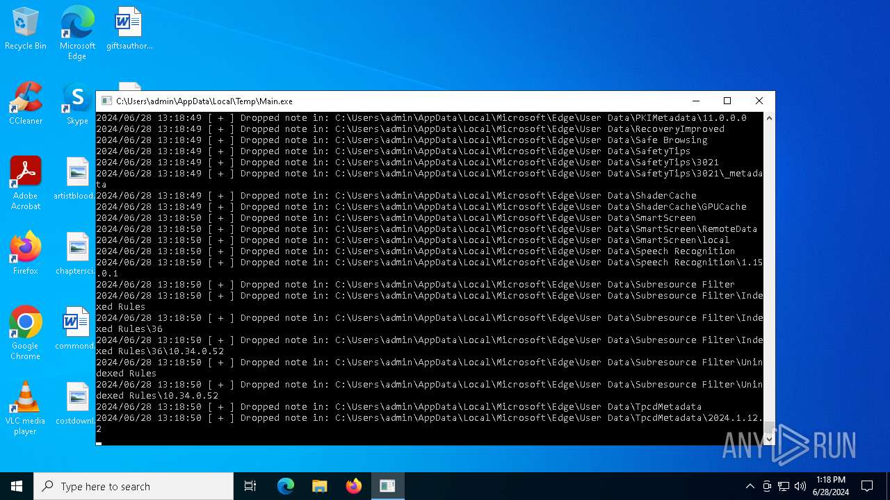Analysis Main.exe (MD5: E6E3E5D02A07A286681B4FB15C1111E7) Suspicious ...