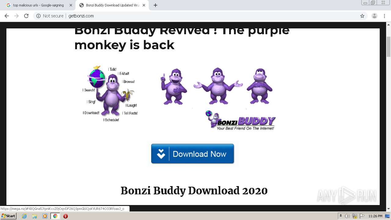 Remove Bonzi Buddy virus (Virus Removal Instructions) - Oct 2020 update