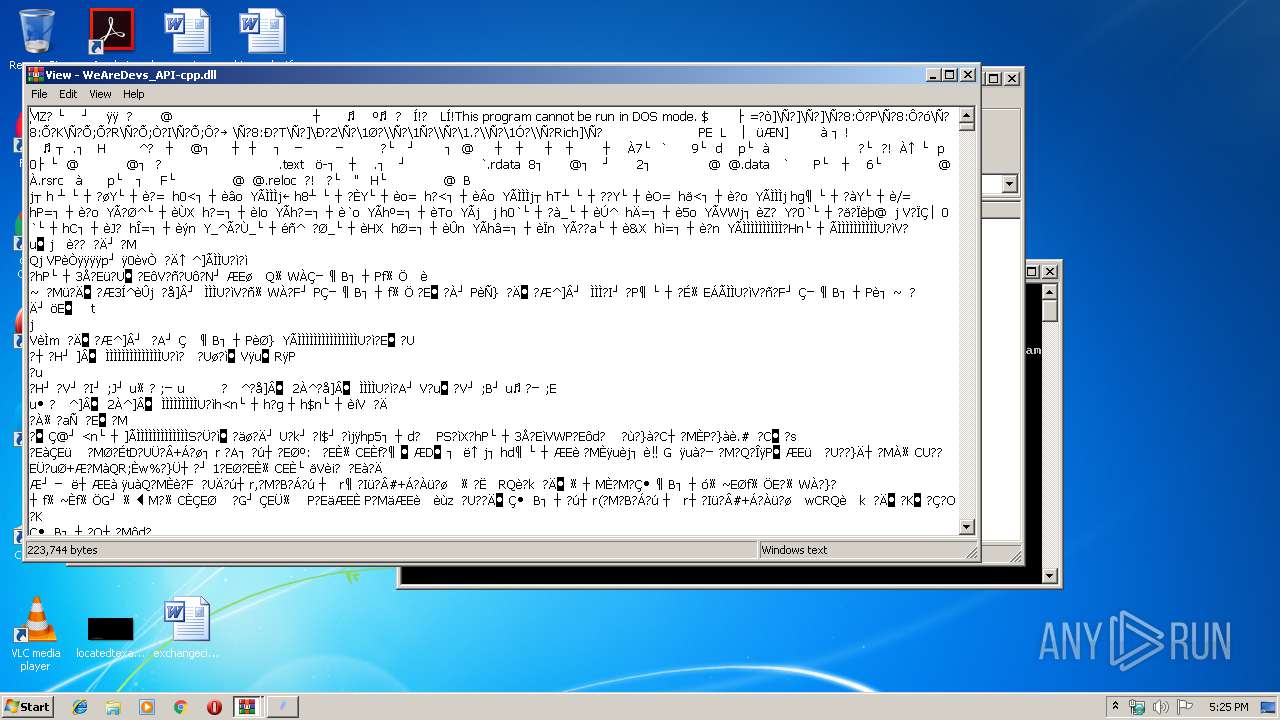 Fly Exploit Zip Md5 6f22f662be3afaa3549c7 Interactive Analysis Any Run