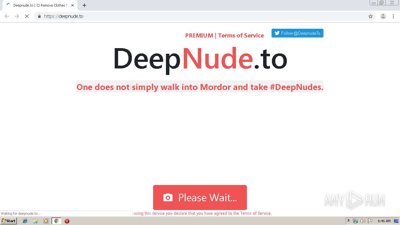 Malware analysis https://deepnude.to/r/0ffaojbm2u3g9kq Malicious activity |  ANY.RUN - Malware Sandbox Online