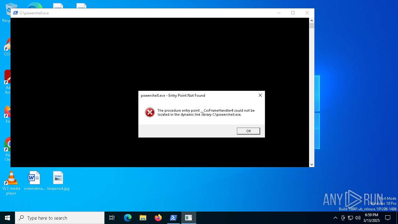 Malware analysis powershell.exe Malicious activity | ANY.RUN - Malware ...