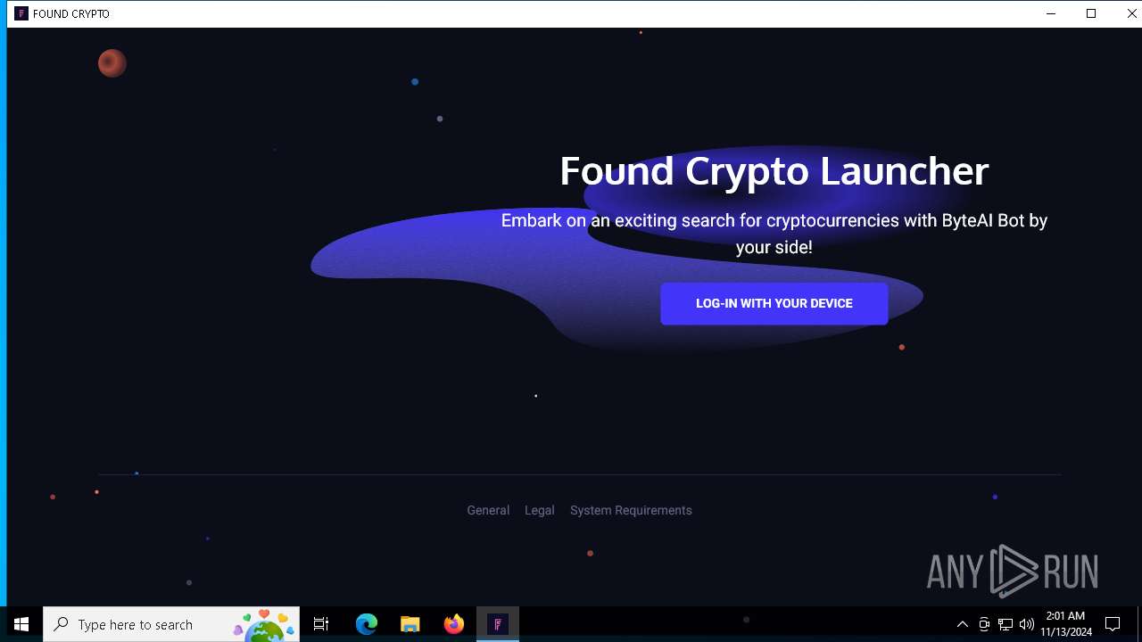 Malware analysis Found-Crypto-V2.1.exe Malicious activity | ANY.RUN -  Malware Sandbox Online