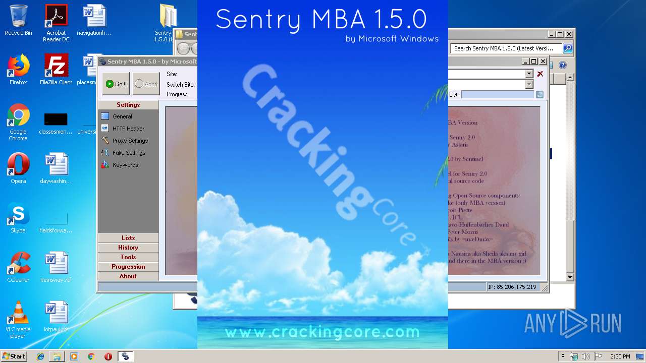 sentry mba 1.5.0 download
