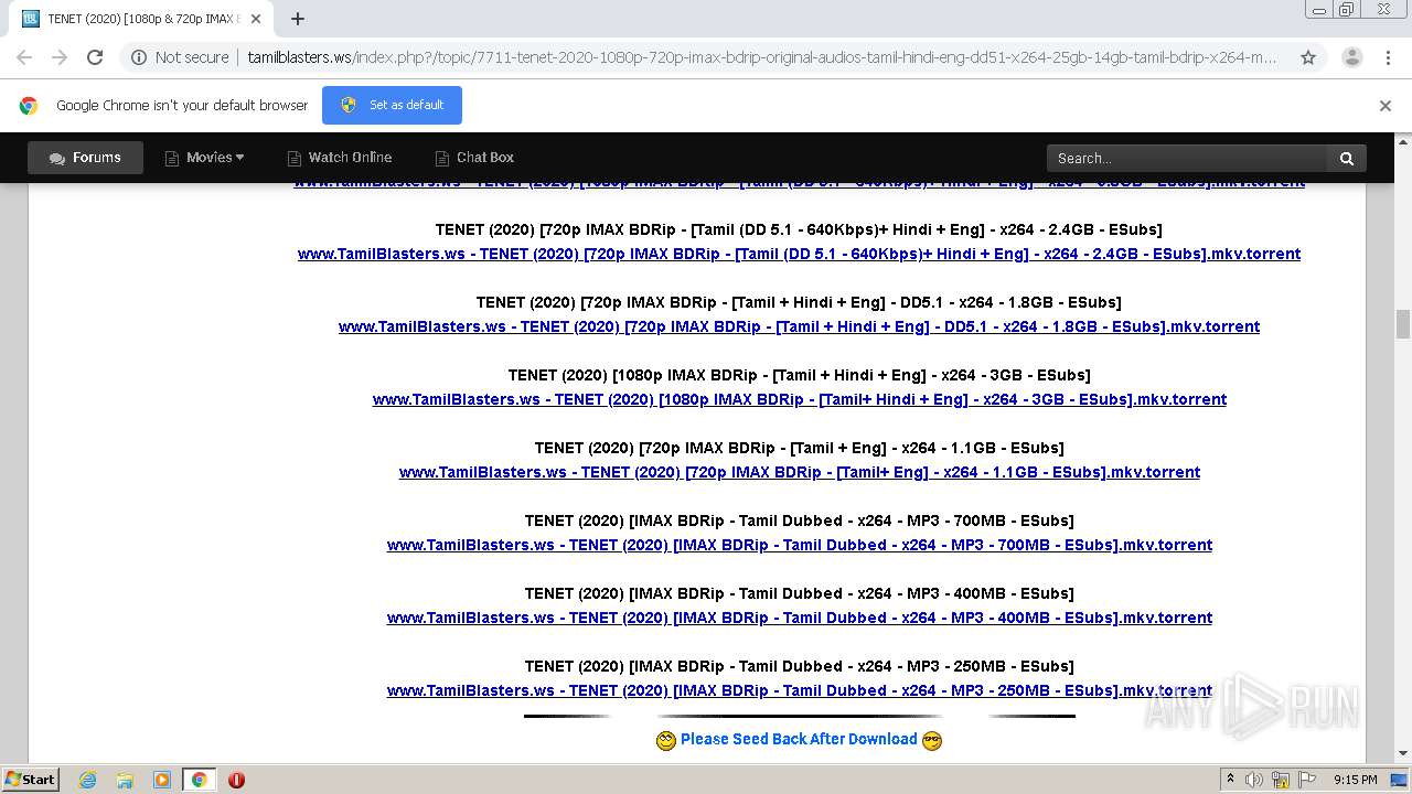 Malware analysis http tamilblasters.ws index.php topic 7711