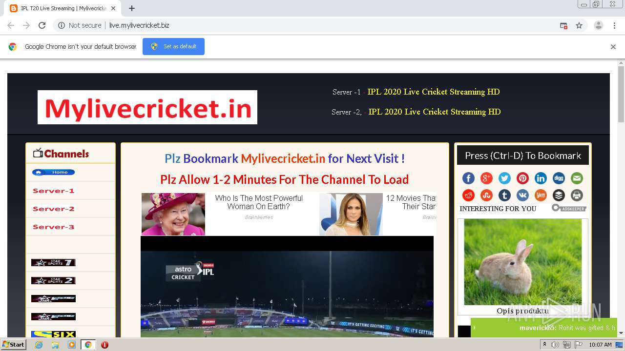 My live cricket online store
