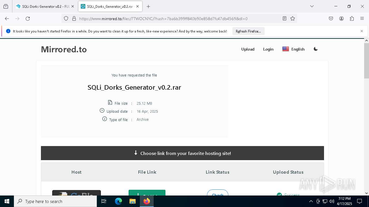 screenshot