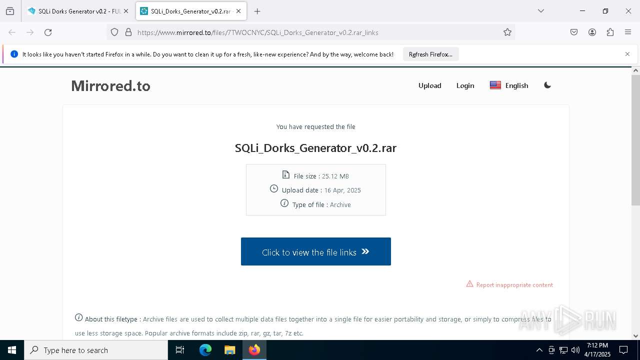 screenshot