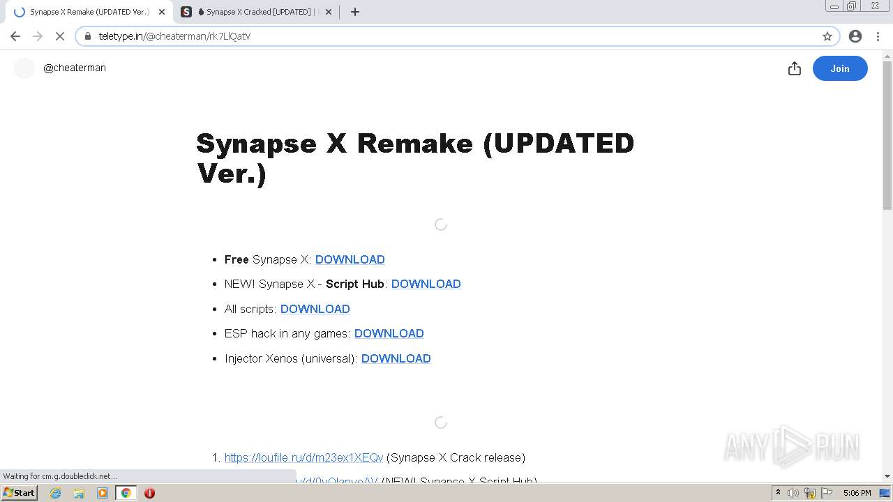 Synapse X (Ver. 3) - FREE Remake — Teletype