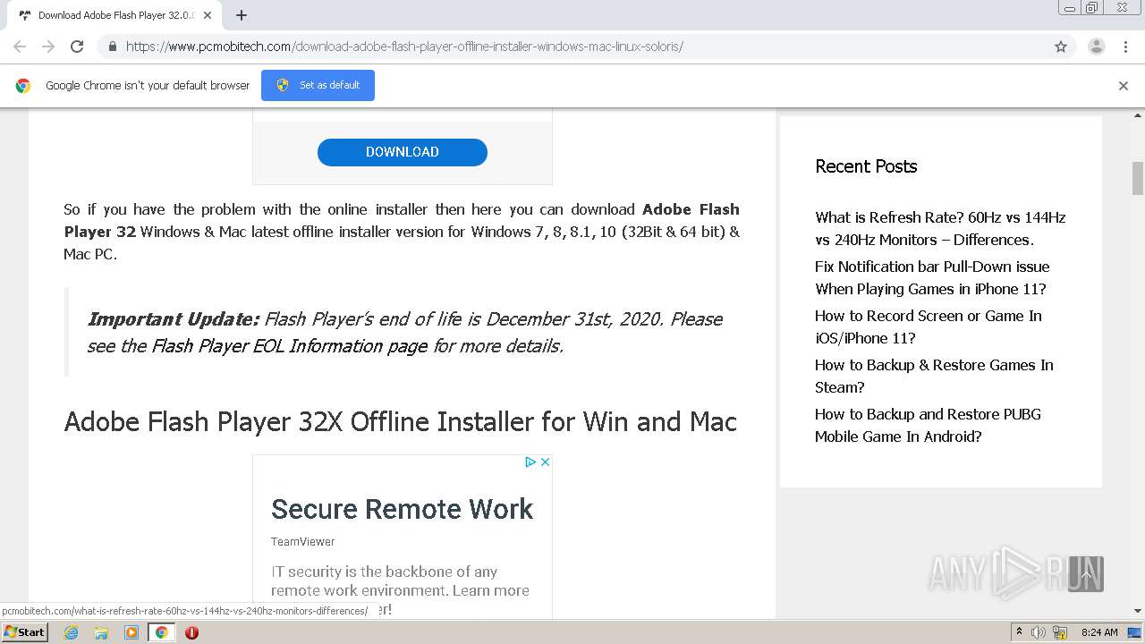 download flash for mac chrome