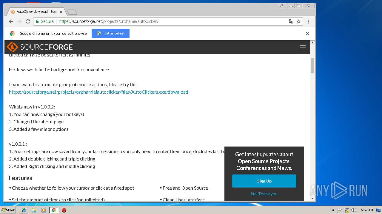 Https Downloads Sourceforge Net 443 Project Orphamielautoclicker