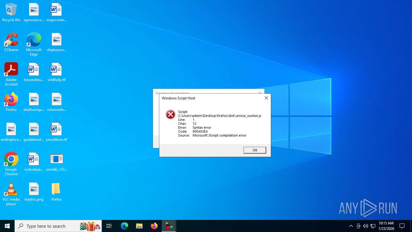 Malware analysis oreshki_1234.exe Malicious activity | ANY.RUN ...