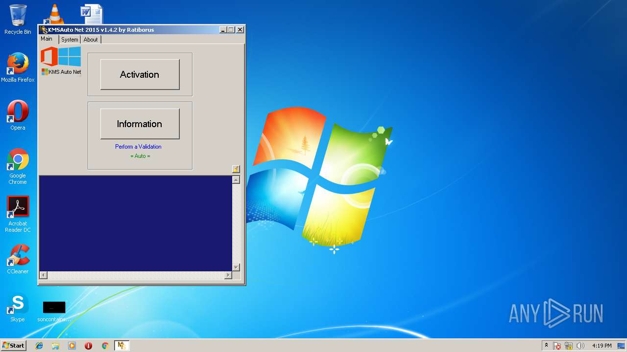 Malware analysis KMSAuto Net.exe Malicious activity | ANY.RUN - Malware  Sandbox Online