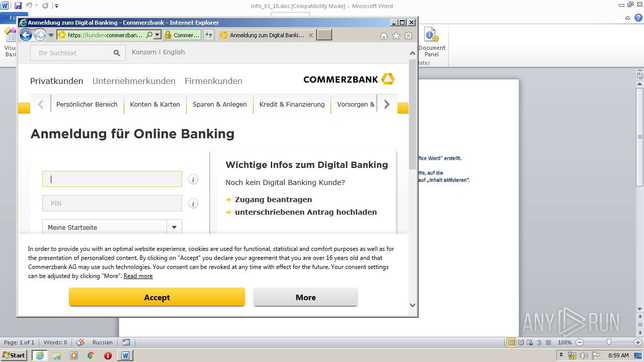 B9c1294e8a63f9b5a62f38096b7d8b4e49ce686d328cb19212c6e338055b10e8 Any Run Free Malware Sandbox Online