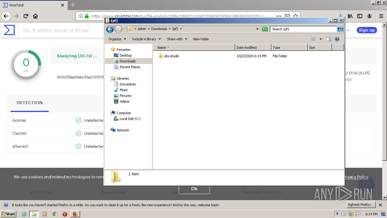 https://obsstudio.xyz/Installers/win/iDevices-cam-1.1.exe | ANY.RUN