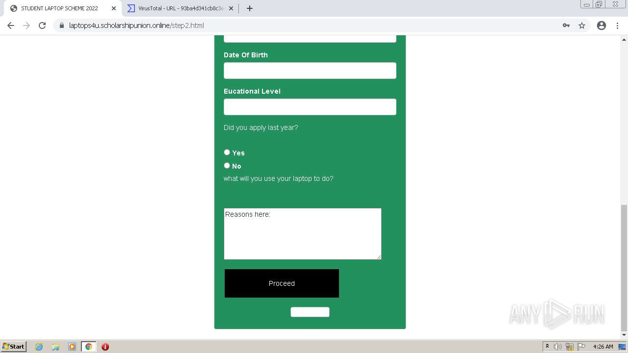 screenshot