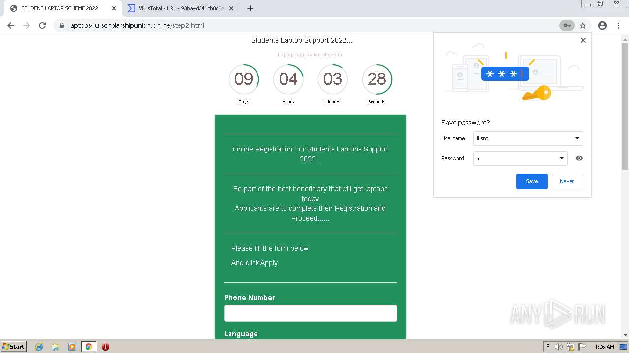 screenshot