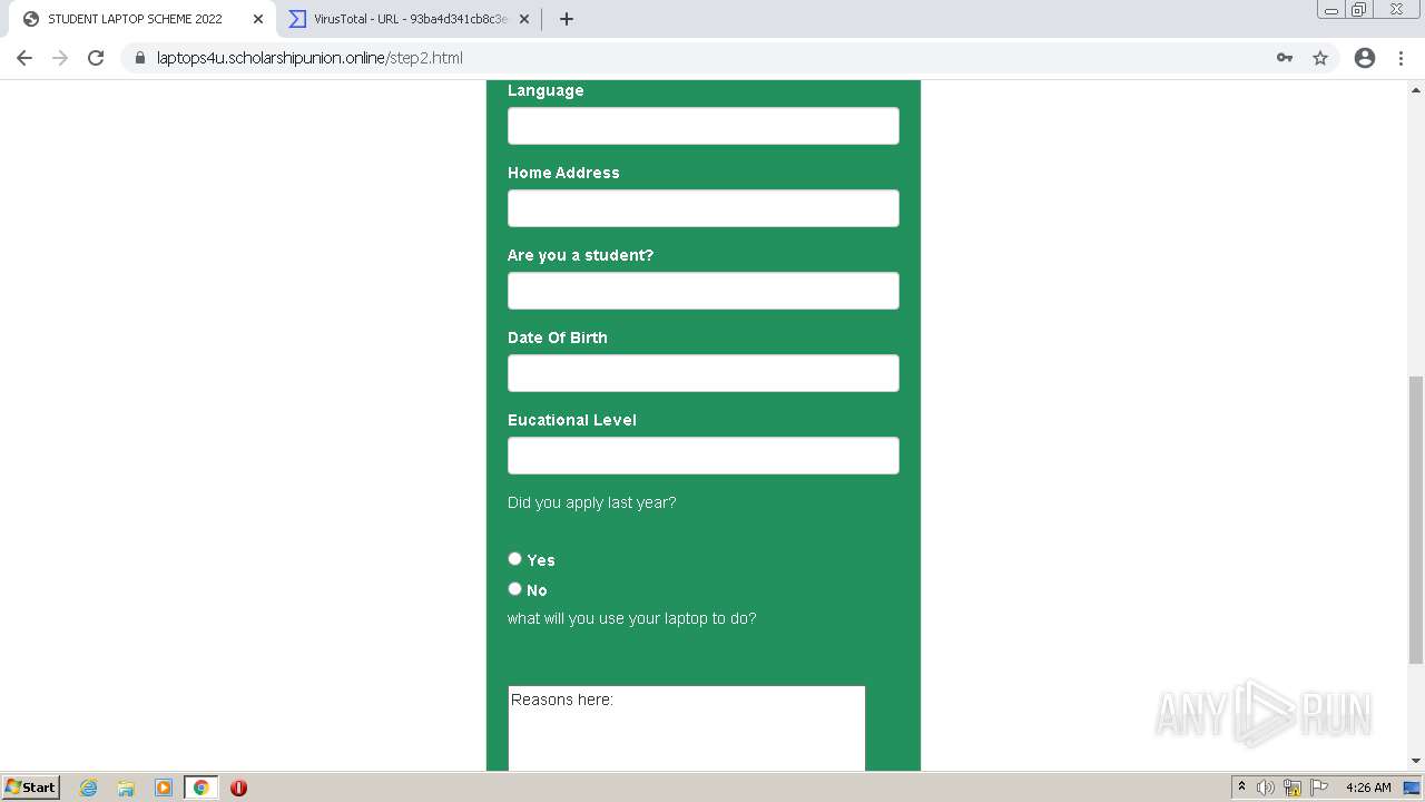screenshot