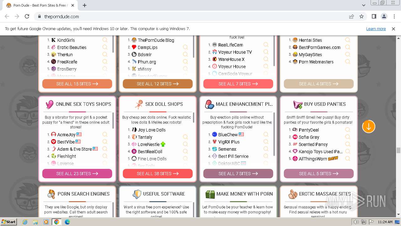 Malware analysis https://theporndude.com Malicious activity | ANY.RUN -  Malware Sandbox Online