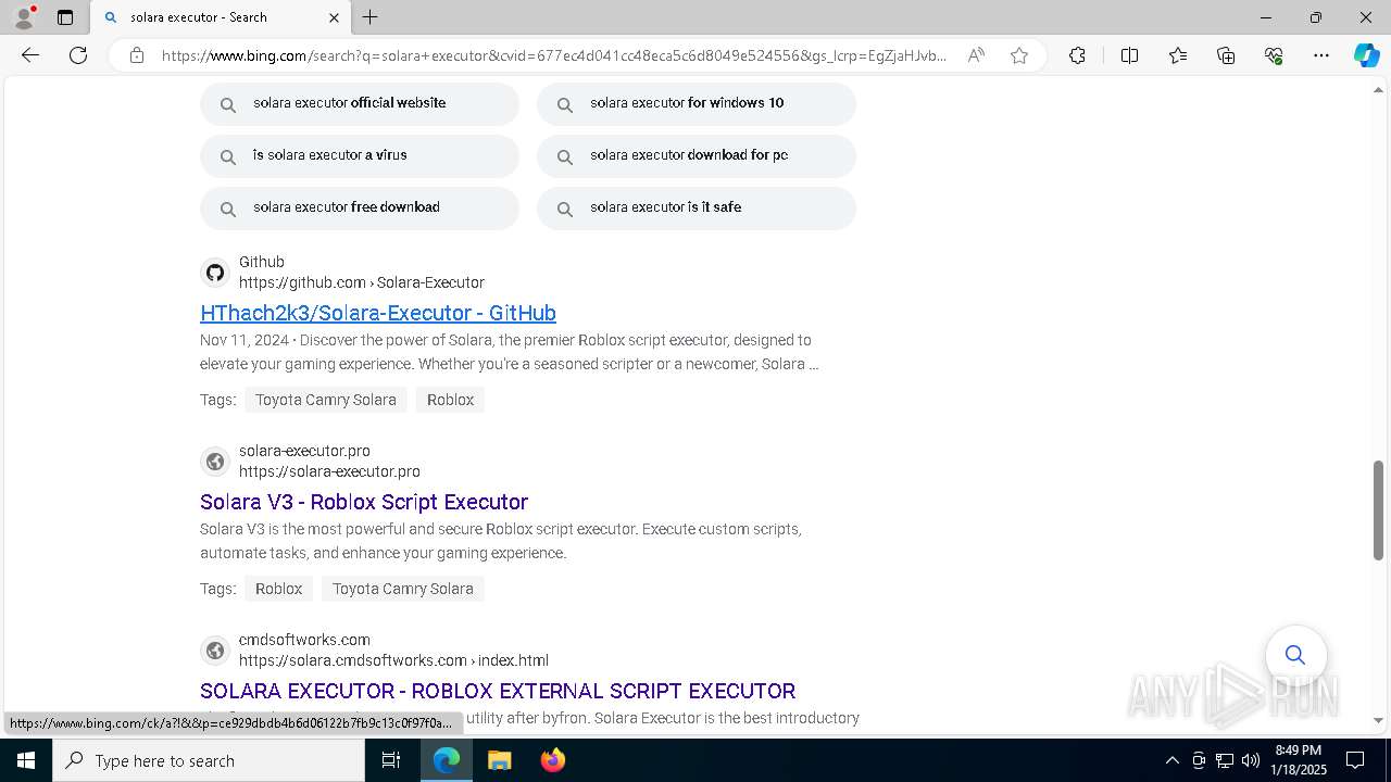 Malware analysis https://robloxhackers.lol/exploits Malicious 