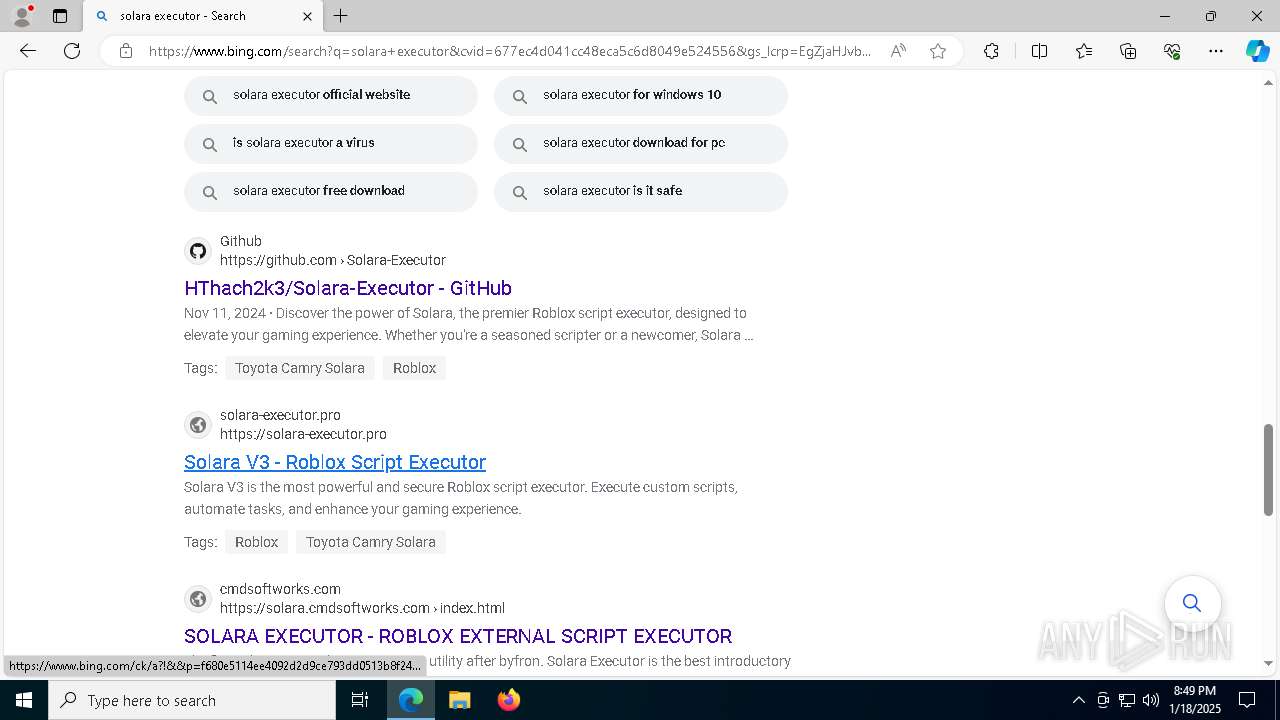Malware analysis https://robloxhackers.lol/exploits Malicious 