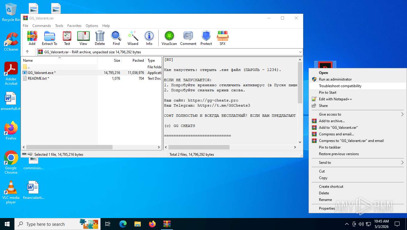 Malware analysis https://gg-cheats.pro/ Malicious activity | ANY.RUN ...