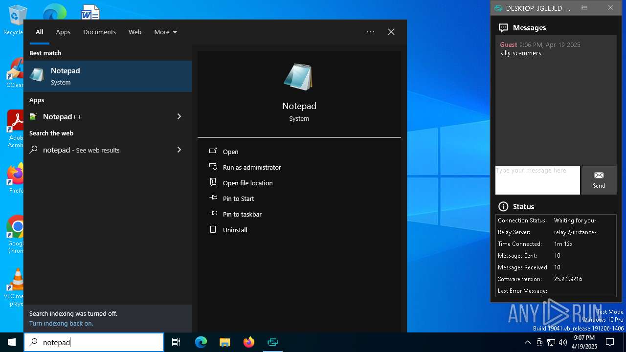 Malware analysis KirkIand&EIIis_E-Sign_Key.exe Malicious activity | ANY ...