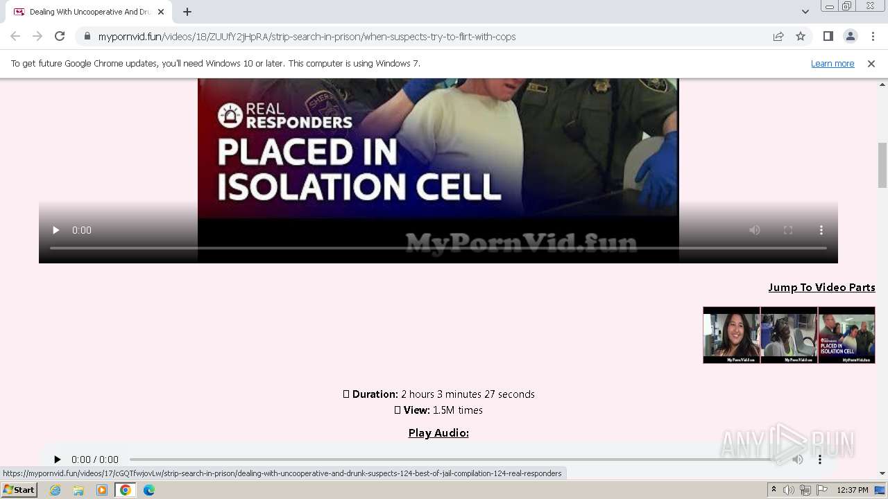 Malware analysis https://mypornvid.fun/videos/18/ZUUfY2jHpRA/strip-search -in-prison/when-suspects-try-to-flirt-with-cops Malicious activity |  ANY.RUN - Malware Sandbox Online