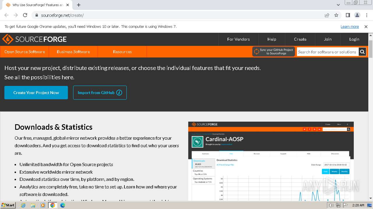 Malware analysis deac-riga.dl.sourceforge.net Malicious activity | ANY ...